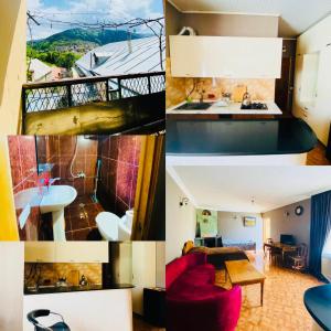 Istumisnurk majutusasutuses Guest House Khatuna