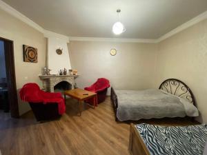 Istumisnurk majutusasutuses Guest House Khatuna