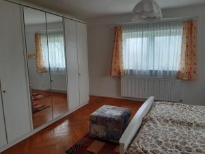 Postel nebo postele na pokoji v ubytování Ferienwohnung Haus Graf