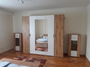 Postel nebo postele na pokoji v ubytování Ferienwohnung Haus Graf