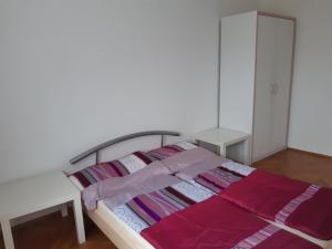 Postel nebo postele na pokoji v ubytování Ferienwohnung Haus Graf