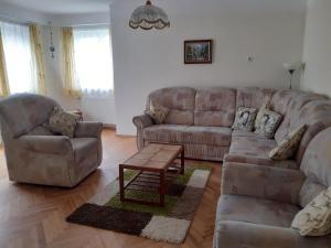 Posezení v ubytování Ferienwohnung Haus Graf