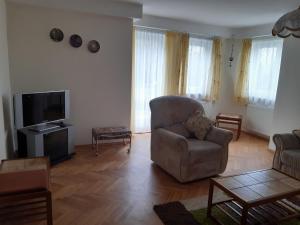 Posezení v ubytování Ferienwohnung Haus Graf