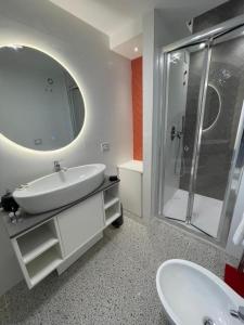 Kúpeľňa v ubytovaní Glorizio Loft Tropea