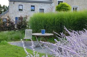 Zahrada ubytování B&B Le Bouchat-Oreille