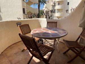 Balkón alebo terasa v ubytovaní Apartamento en Denia