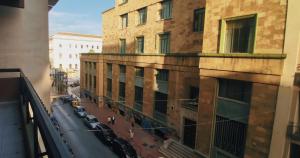 a view of a city street from a building at Nicolai63 in Bari +16 photos