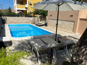 Der Swimmingpool an oder in der Nähe von Borik Hills