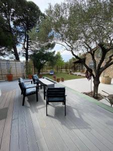 Zahrada ubytování Villa Elea