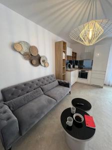 Posezení v ubytování Apartmani CUBE L