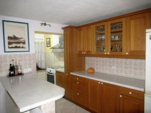 Eldhús eða eldhúskrókur á Apartma Qbed