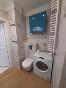 Kúpeľňa v ubytovaní Super Centrum Szymborskiej 2 z parkingiem podziemnym Apartamenty LUNA Bialystok