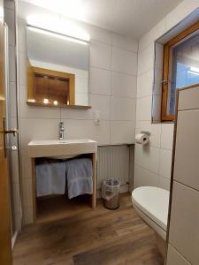 Koupelna v ubytování Gästehaus Rita