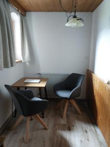 Posezení v ubytování Gästehaus Rita