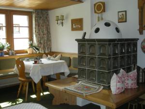 Posezení v ubytování Gästehaus Rita