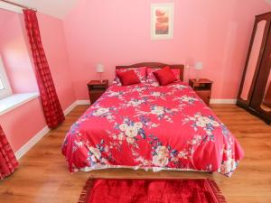 Letto o letti in una camera di Gleann Griannmhar