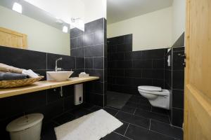 Koupelna v ubytování Natures-Rest Wielen
