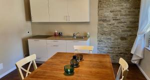 A kitchen or kitchenette at Agriturismo Il Noce d'Oro