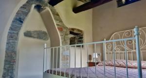 A bed or beds in a room at Agriturismo Il Noce d'Oro