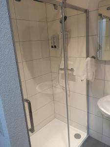 Koupelna v ubytování Landgasthof Schwanen