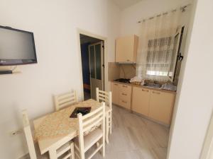 Kuchyň nebo kuchyňský kout v ubytování Guest House Vlore