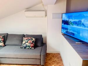 Μια τηλεόραση ή/και κέντρο ψυχαγωγίας στο APARTAMENTO TURISTICO ATICO LA TABERNA