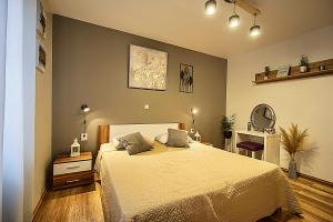 Postel nebo postele na pokoji v ubytování Apartment Korado