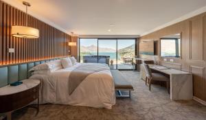 Voodi või voodid majutusasutuse The Carlin Boutique Hotel toas