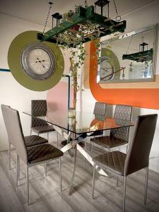 Χώρος καθιστικού στο The Meadow, River view apartment