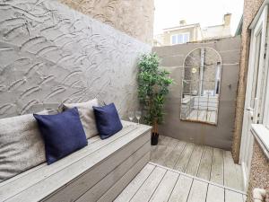 Balkón nebo terasa v ubytování Driftwood Terrace