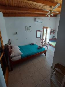 Postel nebo postele na pokoji v ubytování Old Plaka Villa