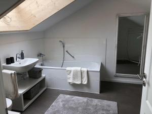 Ένα μπάνιο στο Ferienhaus Surheim +28 φωτογραφίες