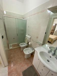 Koupelna v ubytování Do 'Zizzia