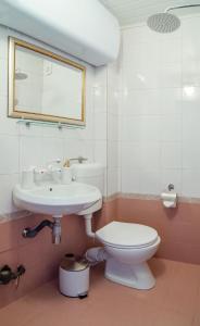 A bathroom at Flat in Nesebar. Two minutes away from the beach.