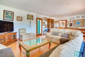 Posezení v ubytování Finca SIONA Alcudia by Mallorca Villa Selection