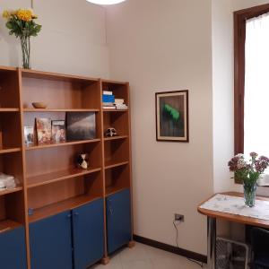 Knihovna v apartmánu