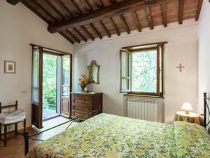 Ένα ή περισσότερα κρεβάτια σε δωμάτιο στο Holiday Home Cottage Contadina by Interhome