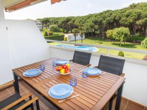 Balkón alebo terasa v ubytovaní Apartment Green Mar C by Interhome