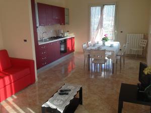 Kuchyňa alebo kuchynka v ubytovaní Agriturismo da Luì