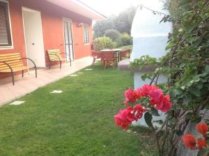 Vonkajšia záhrada v ubytovaní Agriturismo da Luì