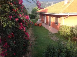 Vonkajšia záhrada v ubytovaní Agriturismo da Luì