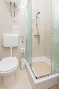 Koupelna v ubytování Apartments Josip