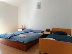Postel nebo postele na pokoji v ubytování Apartments Zdenka