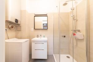 Kúpeľňa v ubytovaní Deštné apartmány