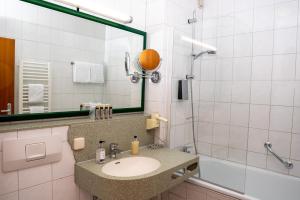 Koupelna v ubytování Hotel Kastanienhof