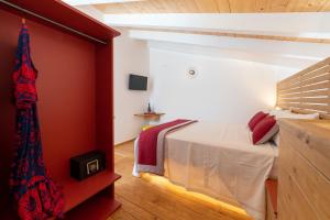 TV a/nebo společenská místnost v ubytování Sorrento nature & spa