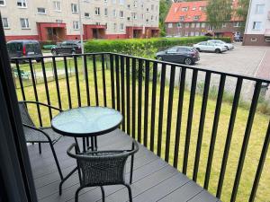 Budynek, w którym mieści się apartament