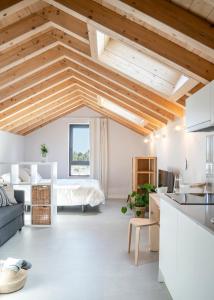 Posteľ alebo postele v izbe v ubytovaní BAO5 APARTAMENTO