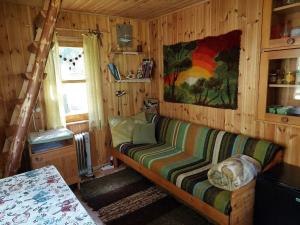 Posezení v ubytování Saia Forest House