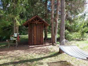 Zahrada ubytování Saia Forest House